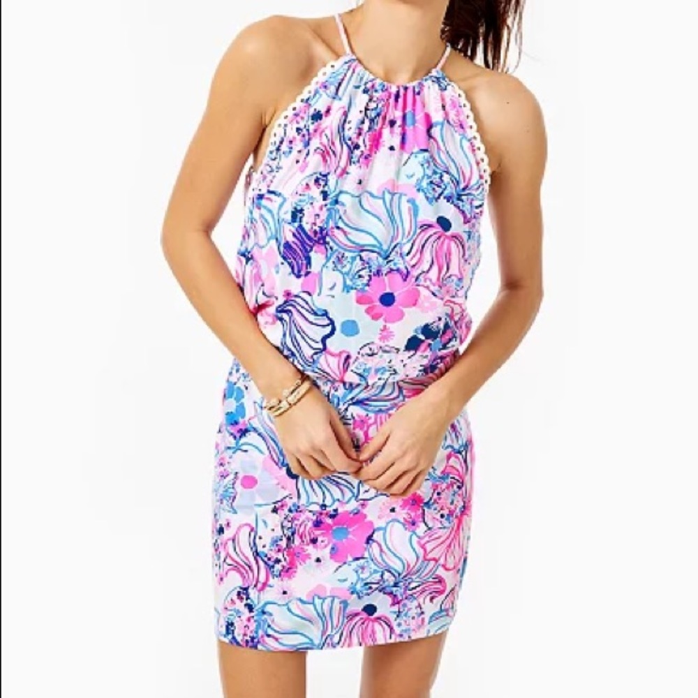 Lilly Pulitzer Gianni Skort Romper size large nwt